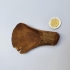 A scraper to take off fat from skin, Inuit, c.a. 2000 - 8000 BP. 